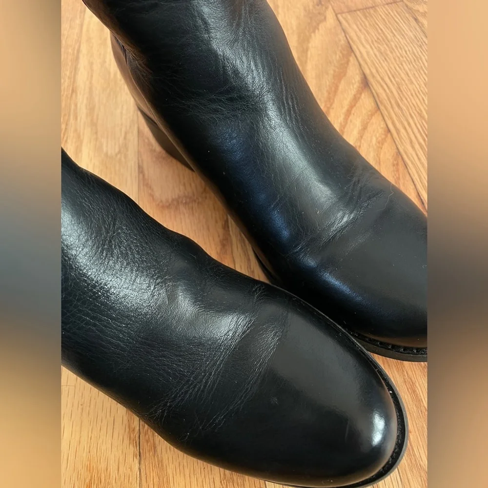 Blondo Leather Waterproof Over the Knee OTK Boot Block Heel 6